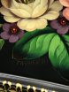 Жостовский поднос прямоугольный "Летние цветы" малый, арт. 8158 фото 3 — Samogon-sam.ru