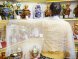 Оренбургский пуховый платок ручной работы, арт. ШП0019, 150Х60 фото 5 — Samogon-sam.ru